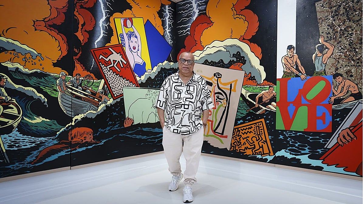 Álvaro Barrios en la galería Fernando Pradilla de Madrid