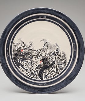 Imagen secundaria 2 - En las imágenes, detalle de algunas de las obras de la muestra de Sara Quintero en el Museo ABC