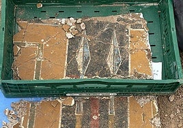 Borja, más allá del Ecce Homo: hallan una pintura romana única en Hispania