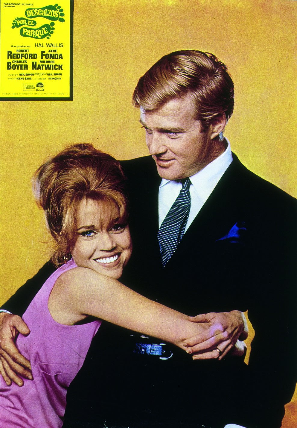 Cartel de 'Descalzos por el parque'