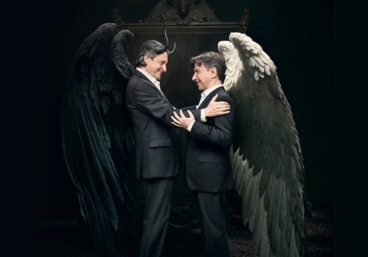 Ramón Madaula y Jordi Boixaderas, en 'Els bons'