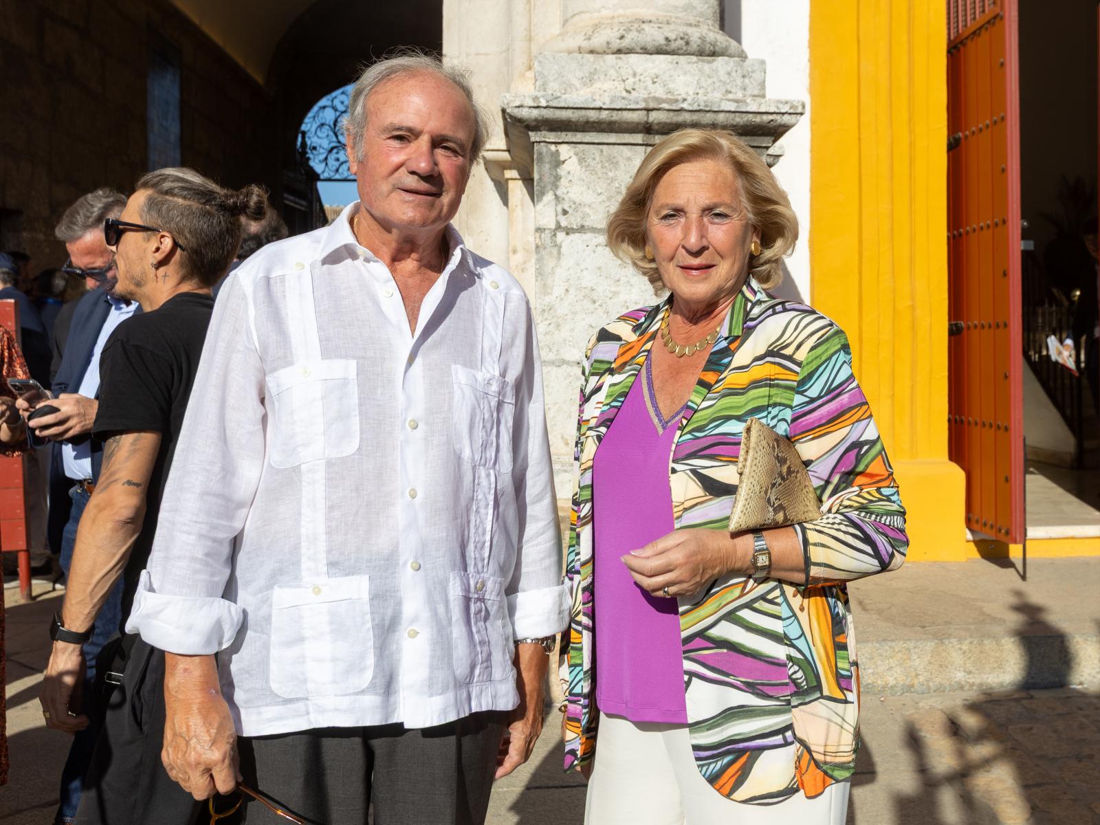 Manuel Román y María del Carmen Molina