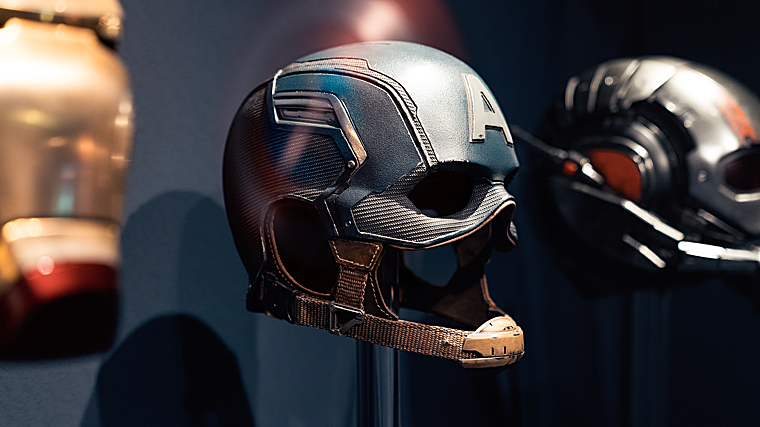 Cascos de los superhéroes de Marvel