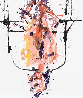 Imagen secundaria 2 - En las imágenes, de izquierda a derecha, 'Variante americana' (2021); 'No puedo tener sexo', óleo de 2024; y 'El miércoles fue hermoso' (2020)