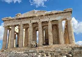 El Partenón luce sin andamios por primera vez en más de 15 años