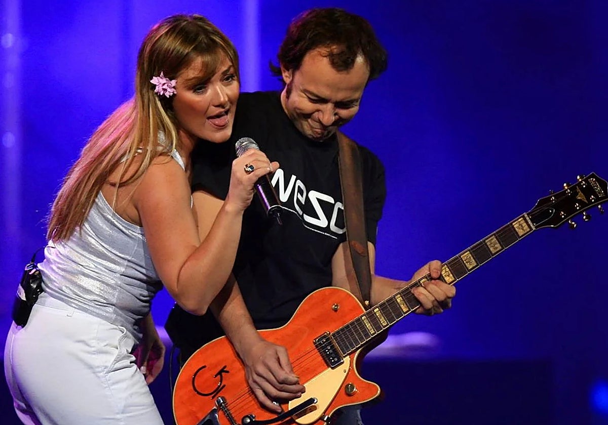 Amaia Montero y Pablo Benegas