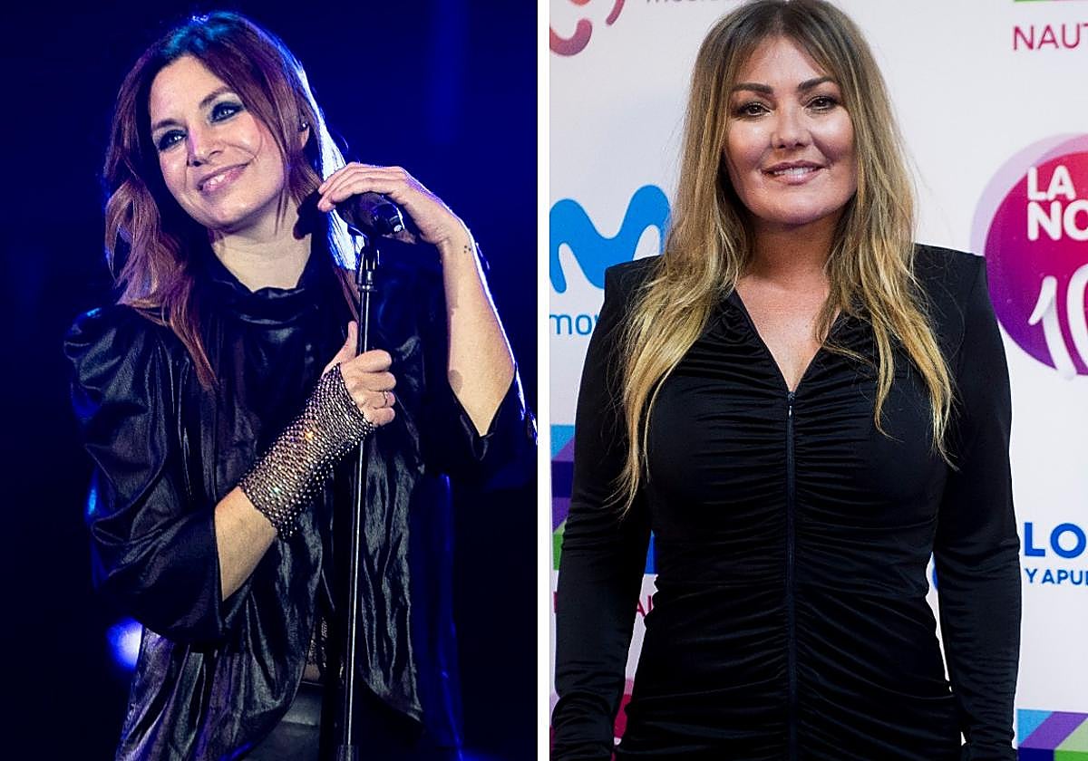 Leire Martínez y Amaia Montero