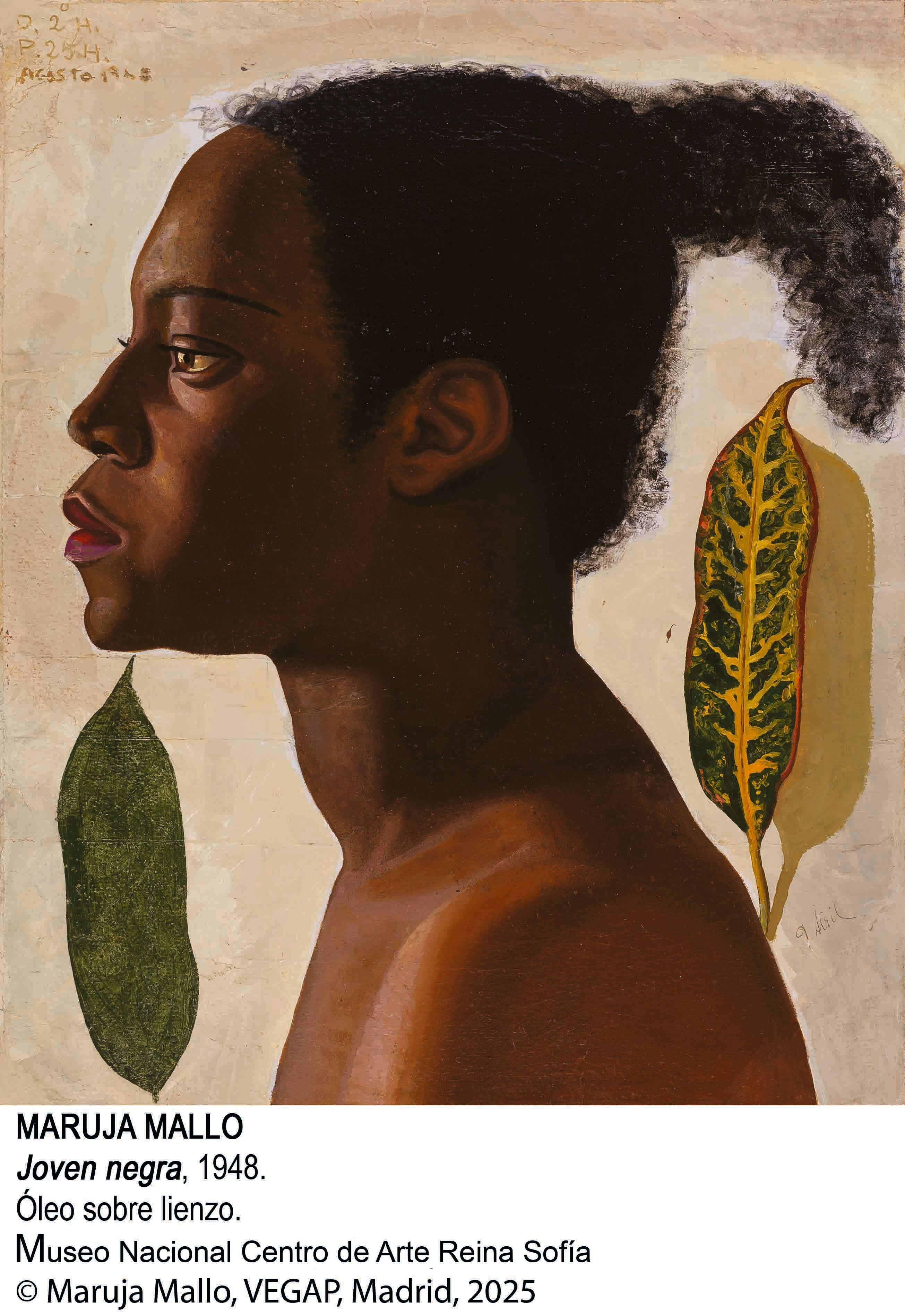 Imagen secundaria 2 - En las imágenes, de arriba abajo, 'Basuras' (1930); 'Selvatro' (c. 1970); y 'Joven negra' (1948)