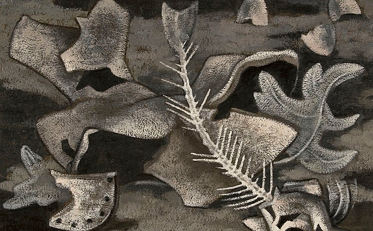 Imagen principal - En las imágenes, de arriba abajo, 'Basuras' (1930); 'Selvatro' (c. 1970); y 'Joven negra' (1948)