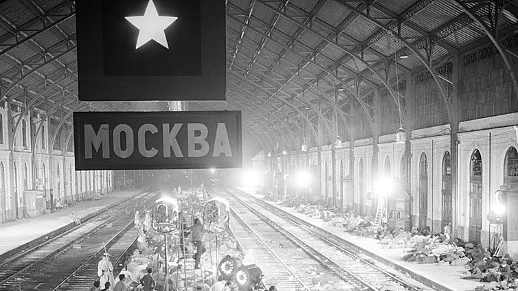 Estación de Delicias: cuando Madrid fue Moscú