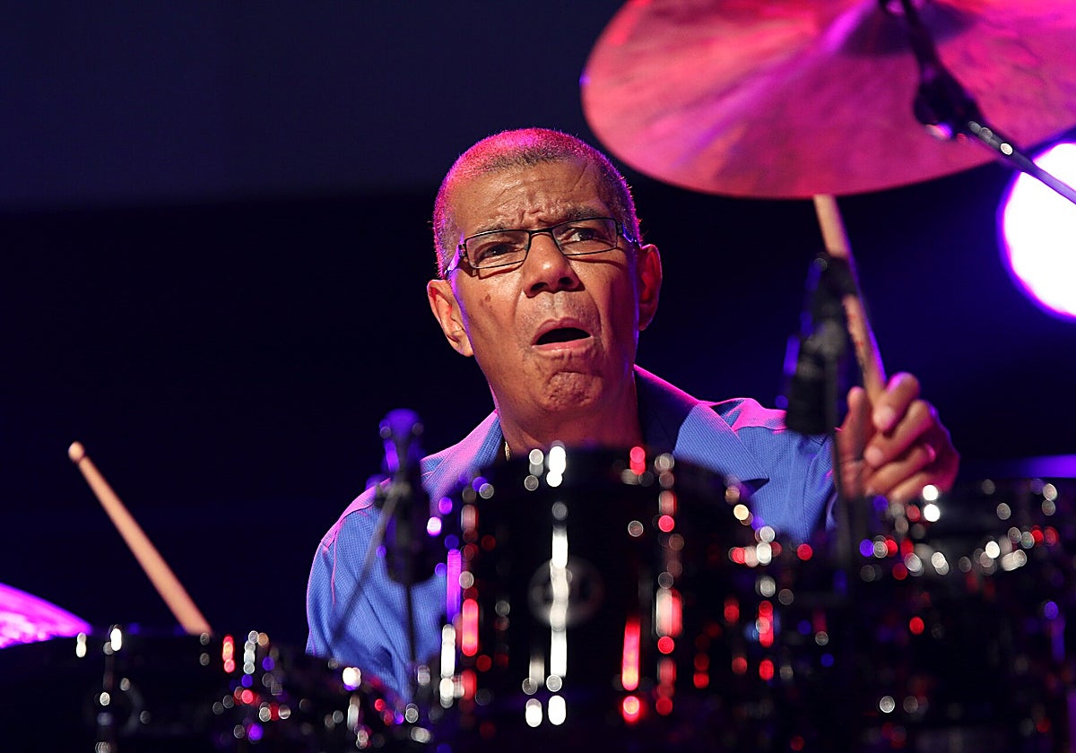 El baterista jazz Jack Dejohnette