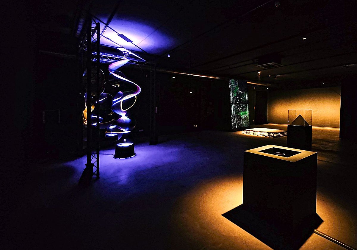 Detalle de las salas del New Art Centre en Reus