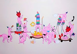 'De todas las cosas', de José Antonio Vallejo en galería DDR: entre deseos y duelos