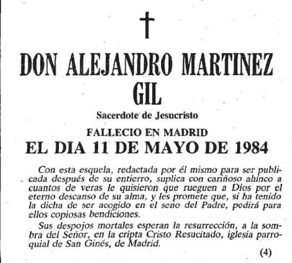 Un recorrido por las esquelas más singulares del último siglo