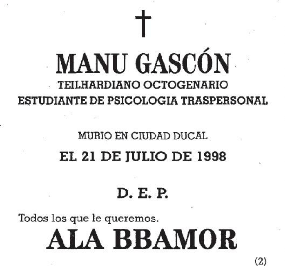 Un recorrido por las esquelas más singulares del último siglo