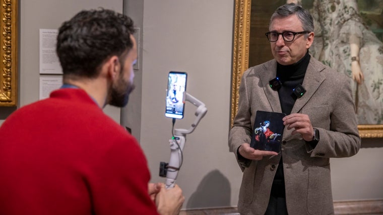 Andrés Úbeda, lanzando el SOS en las redes sociales