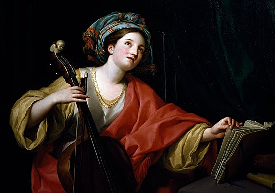 'Santa Cecilia' (h. 1760), de Anton Raphael Mengs
