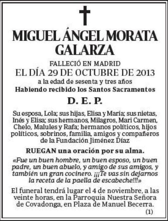 Un recorrido por las esquelas más singulares del último siglo