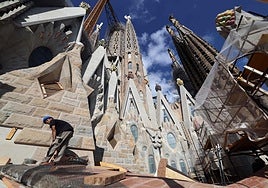 La Sagrada Familia se convierte en la iglesia más alta del mundo con 162,91 metros