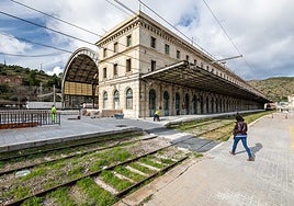 Estación de Portbou: el término fue el principio