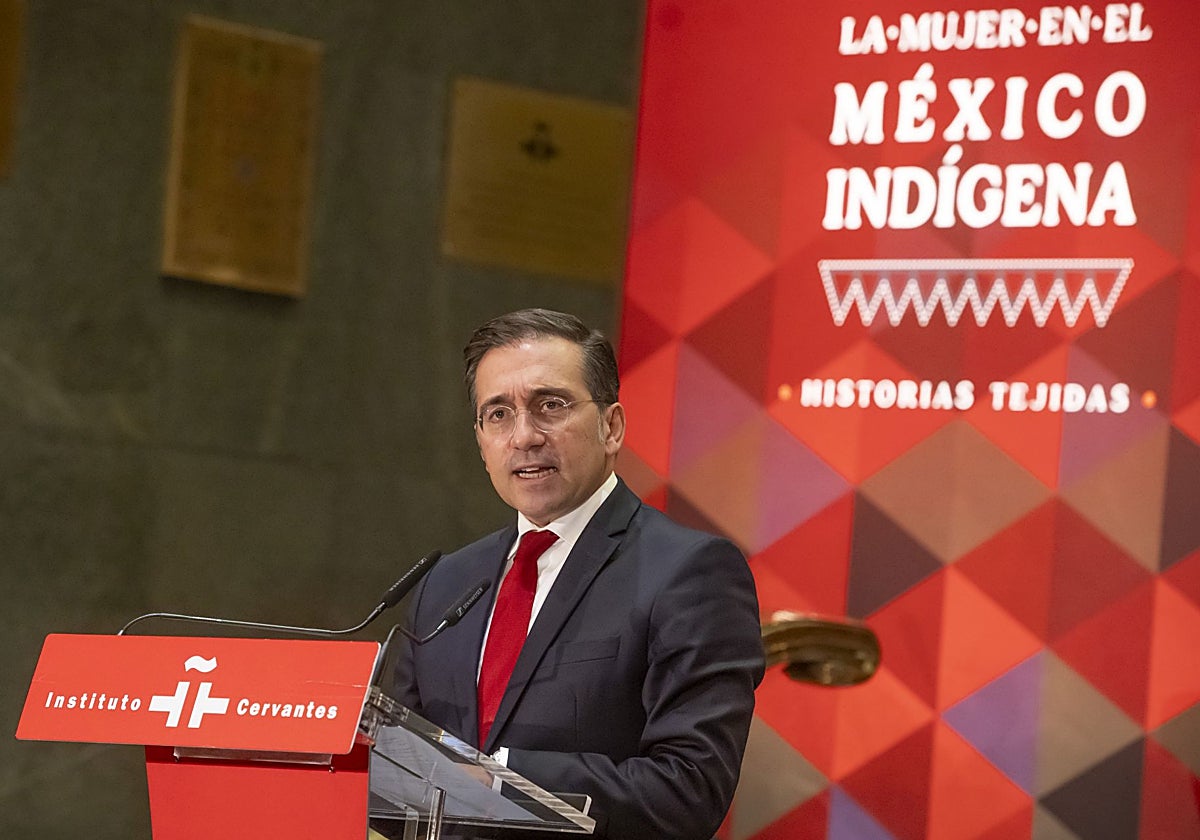 José Manuel Albares, ministro de Exteriores