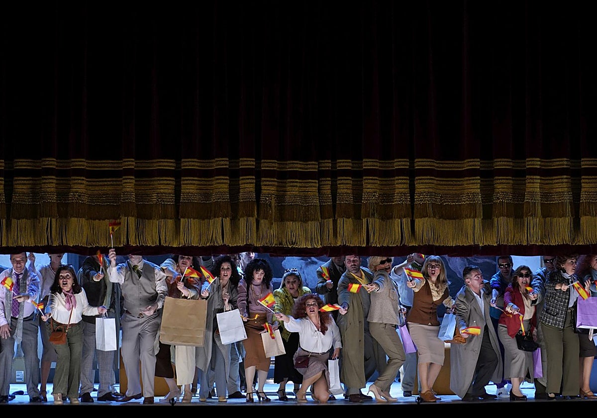 Una escena de 'El potosí submarino'