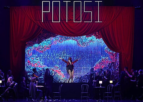 Imagem Secundária 1 – Três momentos do show