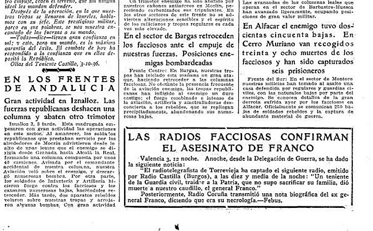 Imagem: página 9 da edição do ABC Madrid de 4 de outubro de 1936.