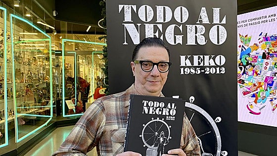 Keko: «El mundo del color es un infierno, no puedo con él, prefiero moverme en el negro»