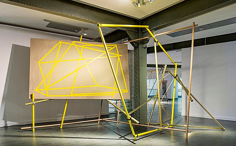 Imagen principal - En las imágenes, distintas obras de la exposición individual de FOD en CentroCentro