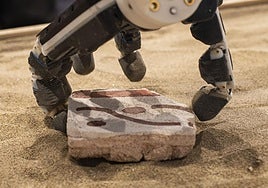 El robot que resucita los frescos perdidos de Pompeya