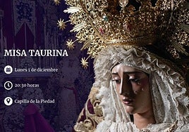 El Baratillo celebrará este lunes su tradicional misa taurina