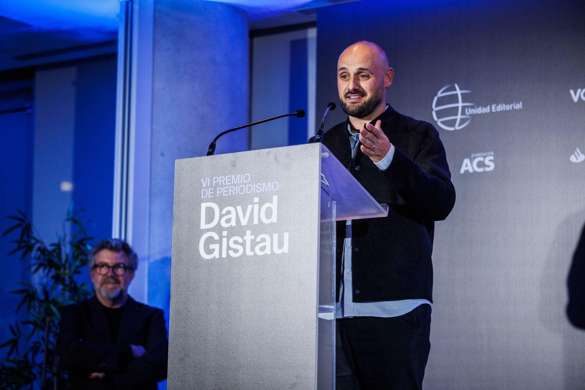 Andros Lozano, ganador del premio Gistau