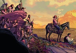 'Remington 1885': la pintura moderna llega al cómic en clave de Far West