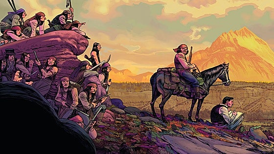 'Remington 1885': la pintura moderna llega al cómic en clave de Far West
