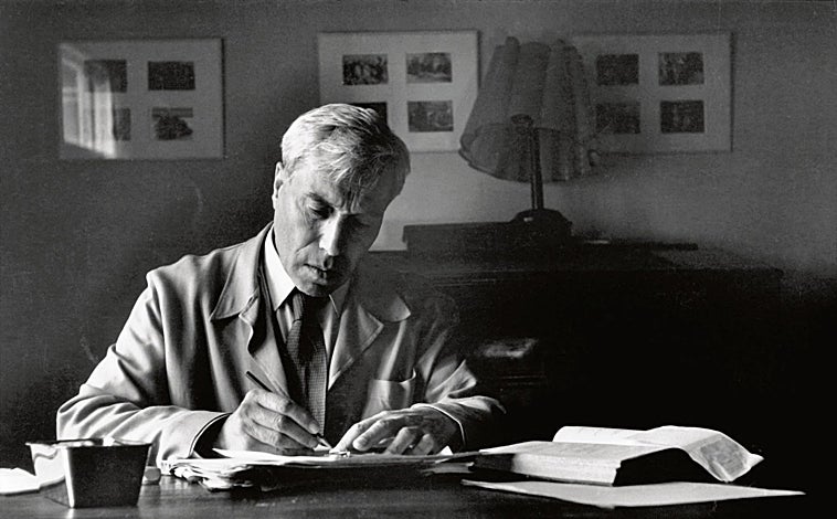 Imagem principal - O autor de Doutor Jivago em dois retratos e com Olga Ivinskaya, década de 1950.