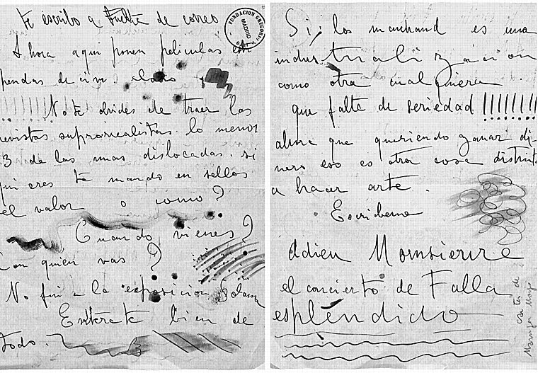 Letter from Maruja Mallo to Gregorio Prieto, h. November-December 1927