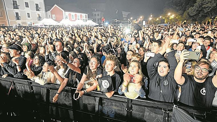 Massive La MODA concert at Burgos festivities in 2023