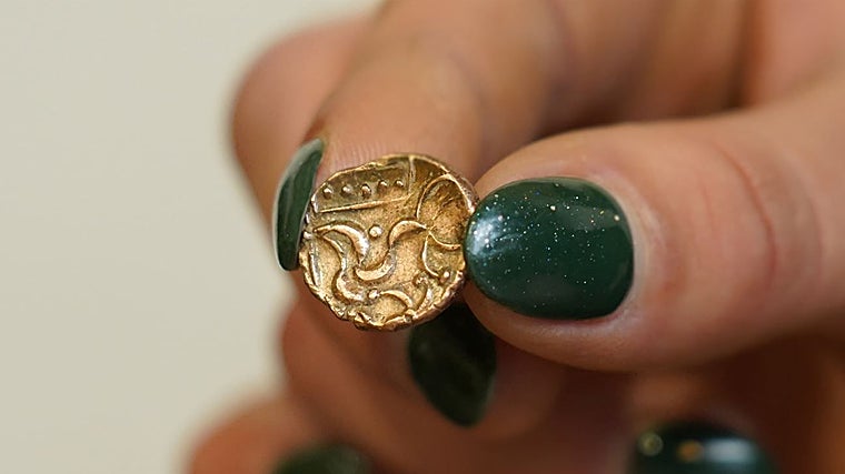 El estatero de oro atribuido a la tribu de los Corieltauvi