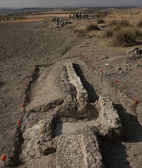 Imagem Secundária 2 – Escavações no Aqueduto de Karak.