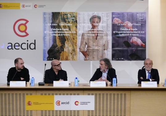 Soldan sağa, Oriol Vilanova, Carles Guerra, Santiago Herrero ve José Andrés Torres