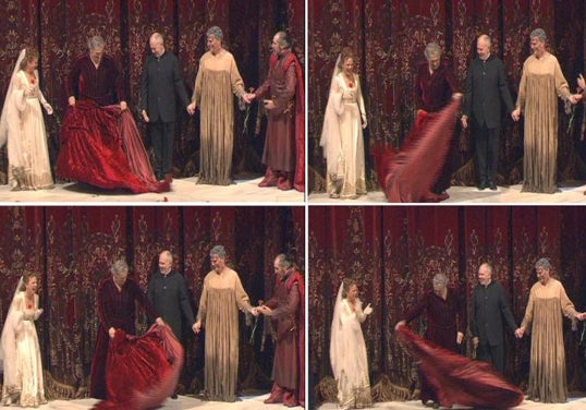 Plácido Domingo corrida de toros en el Teatro Real en 2010, donde recibió media hora récord de aplausos