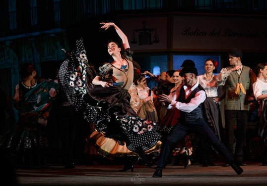 Una escena de la representación