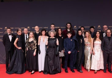 Una alfombra roja caótica, reivindicativa, pero sin tantas chapas