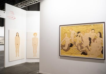 Una artista afgana monta en ARCO una orgía entre las mujeres más poderosas del planeta