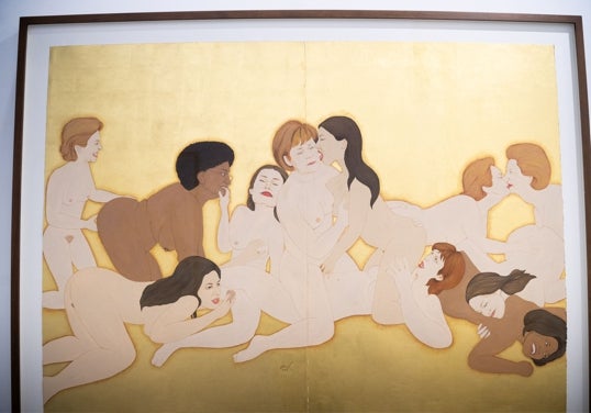 Otra de las obras de Kubra Khademi en ARCO