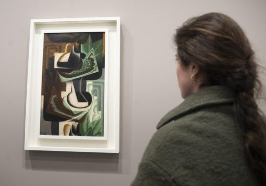'El racimo de uvas', de Juan Gris, en el estand de Leandro Navarro. Su precio: 4,2 millones.