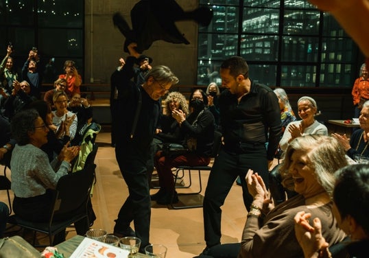 Baryshnikov ve Manuel Liñán.