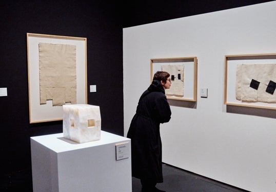 Chillida, 25 yıl sonra geri döndüğü Madrid'de yüzüncü yılını dolduruyor