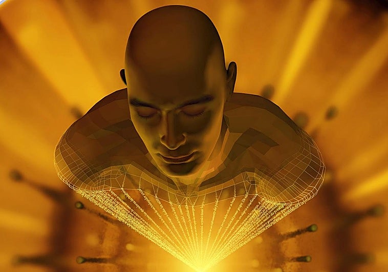 Detalle de la obra 'Sin título (Ciencia ficción)', de la artista Marina Núñez